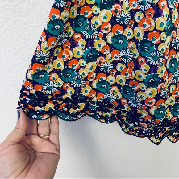 Double Strap Floral Romper - Picture 7 of 7